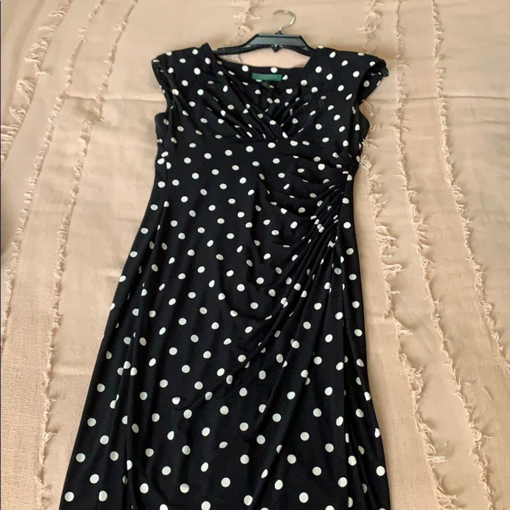 Polka Dot Midi Dress